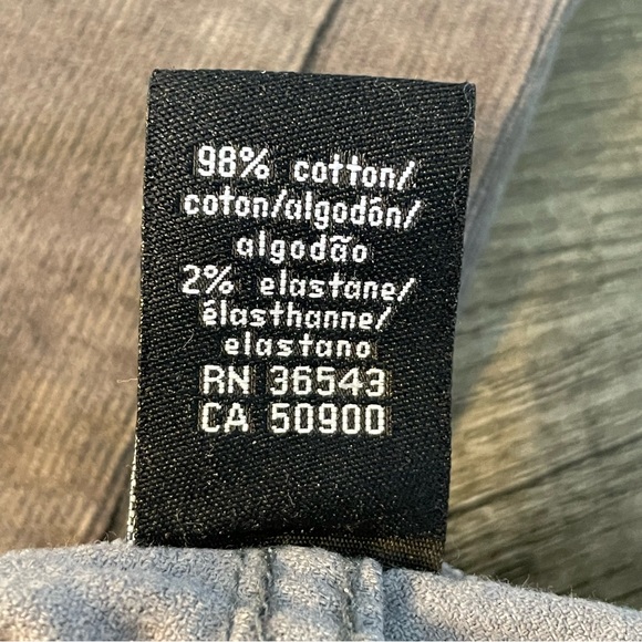 Calvin Klein Jeans Casual Solid Gray Ultimate Skinny Velvet Corduroy Jeans - Picture 7 of 8